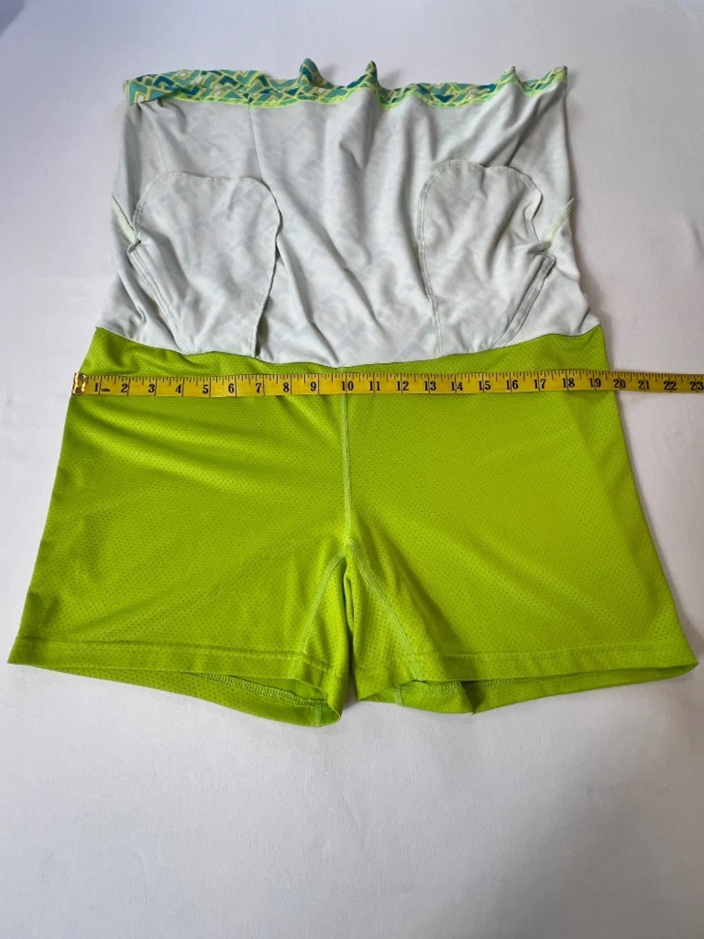 Title Nine Diamalete Geometric Activewear Skort Sz L